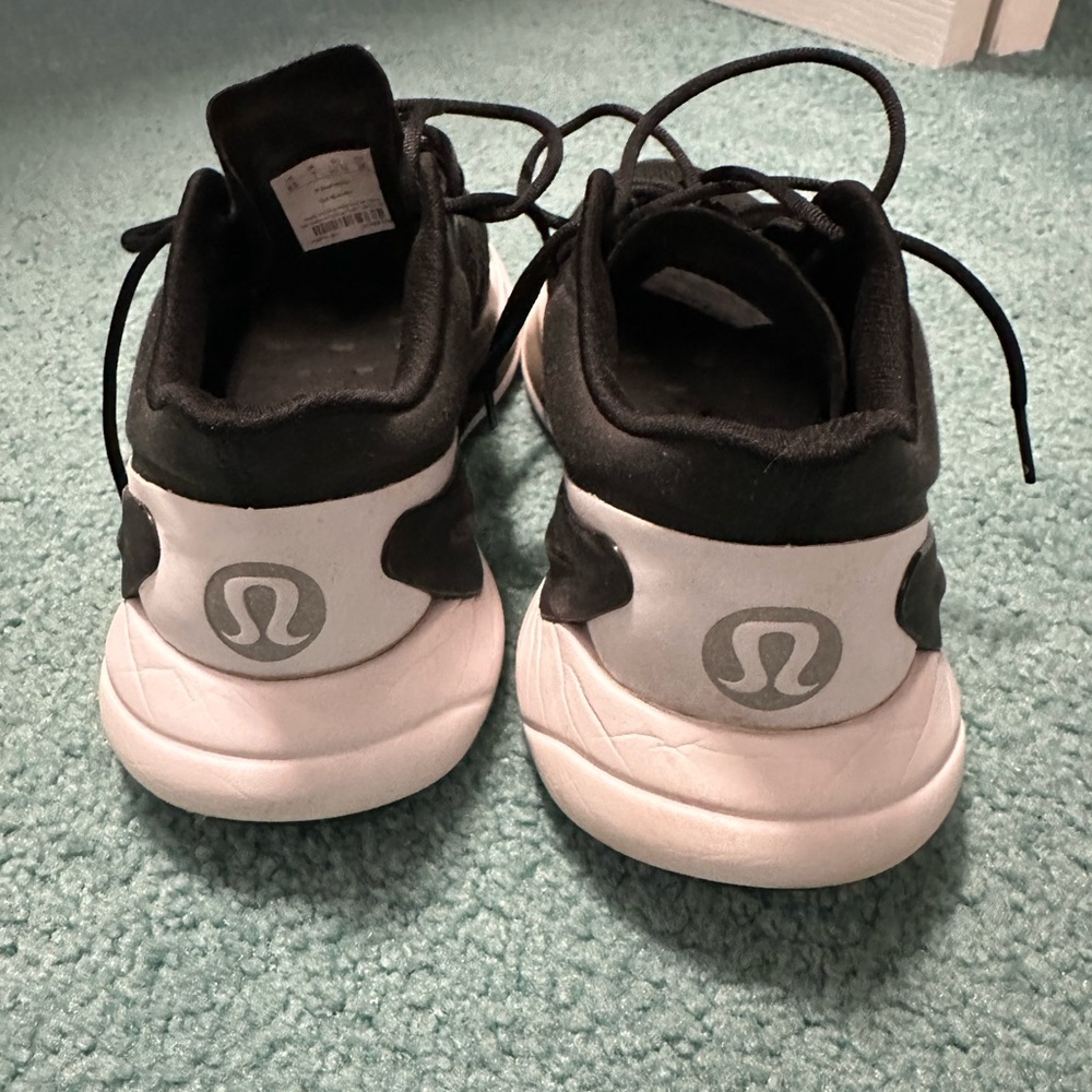 Lululemon Black and White Sneakers